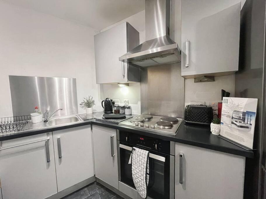 Cityfront Modern Apt Near City Centre/Etihad, Free Parking Manchester Eksteriør billede