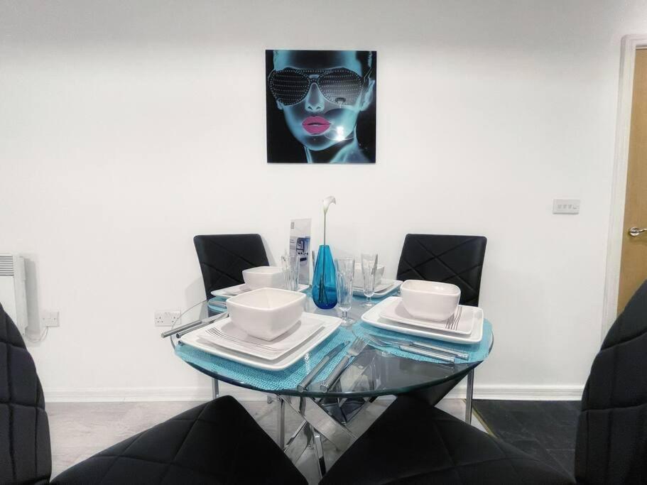 Cityfront Modern Apt Near City Centre/Etihad, Free Parking Manchester Eksteriør billede