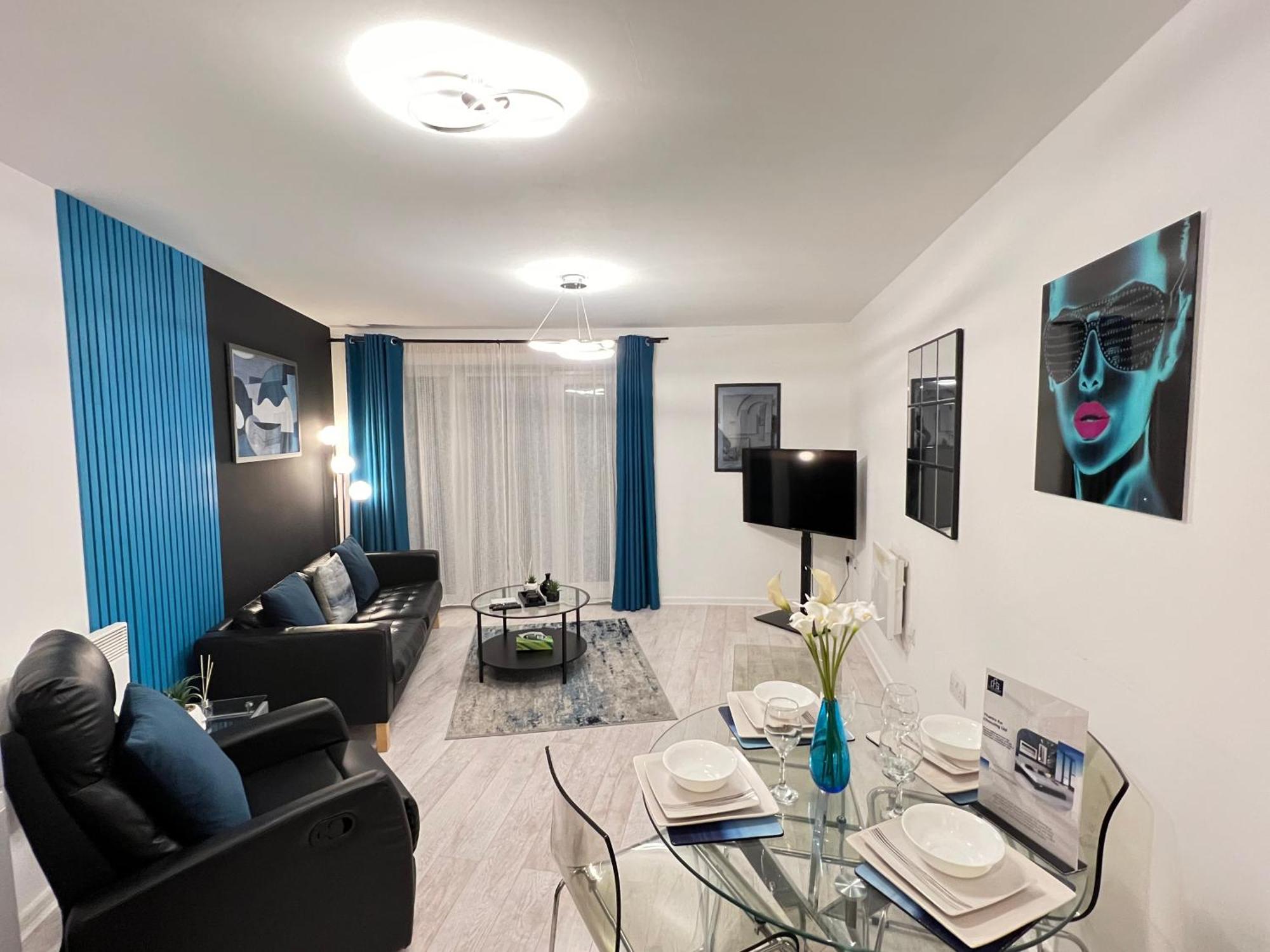 Cityfront Modern Apt Near City Centre/Etihad, Free Parking Manchester Eksteriør billede
